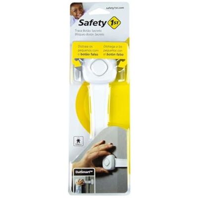 Safety 1st Secret Button multifunctioneel blok, wit Safety 1st Secret Button multifunctioneel blok, wit