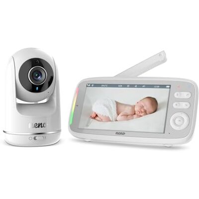 NENO ® Vista WiFi Baby Monitor Full HD 5 inch LCD bereik 50 m nachtzicht NENO ® Vista WiFi Baby Monitor Full HD 5 inch LCD bereik 50 m nachtzicht