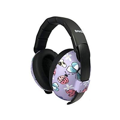 Banz Bubzee Gehoorbescherming voor baby's van 0 tot 36 maanden, babyhelm met ruisonderdrukking en oorbeschermers voor peuters, verstelbare maat vlinder Banz Bubzee Gehoorbescherming voor baby's van 0 tot 36 maanden, babyhelm met ruisonderdrukking en oorbeschermers voor peuters, verstelbare maat vlinder