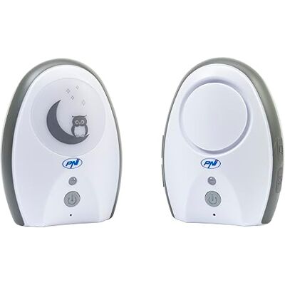 PNI B6500 draadloze babyfoon intercom met nachtlampje, Vox en Pager-functie, instelbare microfoongevoeligheid PNI B6500 draadloze babyfoon intercom met nachtlampje, Vox en Pager-functie, instelbare microfoongevoeligheid