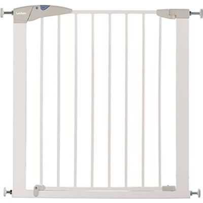 Munchkin Lindam 04442801 Shure Shut Axis Deurbeschermingsrooster, Met Drukbevestiging Zonder Te Boren, Wit, Verstelbreedte 76 cm Tot 82 cm, Maximaal 117 cm Met Verlenging Munchkin Lindam 04442801 Shure Shut Axis Deurbeschermingsrooster, Met Drukbevestiging Zonder Te Boren, Wit, Verstelbreedte 76 cm Tot 82 cm, Maximaal 117 cm Met Verlenging