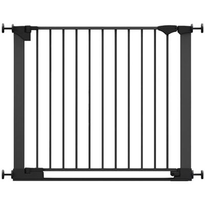Safetots SafeStep Extra groot deurhek van 74 cm voor trappen, gangen en deuren, voor baby's en peuters, eenvoudige installatie, zwart, 89 cm, 96 cm Safetots SafeStep Extra groot deurhek van 74 cm voor trappen, gangen en deuren, voor baby's en peuters, eenvoudige installatie, zwart, 89 cm, 96 cm