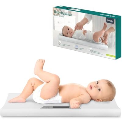 Lionelo BabyBalance Elektronische weegschaal, voor baby's tot 20 kg Groot display, tarra-functie, opslag van de laatste meting, nauwkeurig wegen in stappen van 5 g Lionelo BabyBalance Elektronische weegschaal, voor baby's tot 20 kg Groot display, tarra-functie, opslag van de laatste meting, nauwkeurig wegen in stappen van 5 g