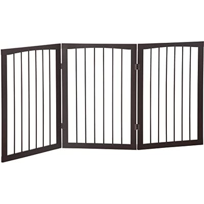 Pawhut Modulaire barrière, opvouwbaar, veiligheidshek, 160 x 76 cm, MDF Pawhut Modulaire barrière, opvouwbaar, veiligheidshek, 160 x 76 cm, MDF