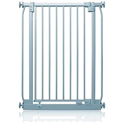 Safetots Elite veiligheidshek, extra hoog, 71 cm 80 cm, mat grijs, extra hoog 100 cm hoog, traphekje met druk voor deuren, gangen en ruimtes, veiligheidshek, Safetots Elite veiligheidshek, extra hoog, 71 cm 80 cm, mat grijs, extra hoog 100 cm hoog, traphekje met druk voor deuren, gangen en ruimtes, veiligheidshek,