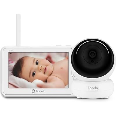 Lionelo Babyline 8.3 Video babyfoon met 360° camera zonder wifi 5 inch Full HD display 2,4 GHz 5 m nachtzicht 2-weg audio VOX temperatuur- en geluidsalarm microSD 128 GB batterijduur 8 uur Lionelo Babyline 8.3 Video babyfoon met 360° camera zonder wifi 5 inch Full HD display 2,4 GHz 5 m nachtzicht 2-weg audio VOX temperatuur- en geluidsalarm microSD 128 GB batterijduur 8 uur