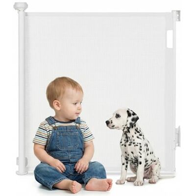 Lionelo Thea veiligheidshek, intrekbaar, voor baby's en honden, hoogte 85 cm Lionelo Thea veiligheidshek, intrekbaar, voor baby's en honden, hoogte 85 cm
