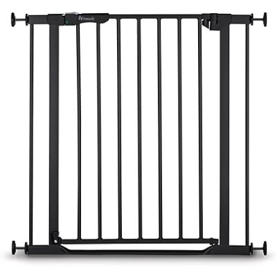 hauck Clear Step Autoclose 2 trap- en deurbeschermingsrooster voor breedte van 75 tot 80 cm ultraplatte drempel automatisch sluitmechanisme zonder boren openen van één hauck Clear Step Autoclose 2 trap- en deurbeschermingsrooster voor breedte van 75 tot 80 cm ultraplatte drempel automatisch sluitmechanisme zonder boren openen van één