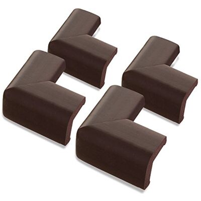 Dreambaby G1301 hoekbescherming van zacht schuim voor kinderen, 4 stuks, bruin Dreambaby G1301 hoekbescherming van zacht schuim voor kinderen, 4 stuks, bruin