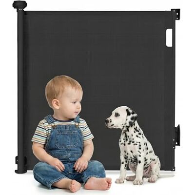 Lionelo Thea veiligheidshek, intrekbaar, voor baby's en honden, hoogte 85 cm Lionelo Thea veiligheidshek, intrekbaar, voor baby's en honden, hoogte 85 cm