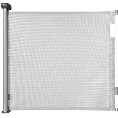 Badabulle Veiligheidshek voor kinderen, veilig & rol, schroefbevestiging, intrekbare barrière (tot 140 cm), discreet, eenvoudig te installeren, eenvoudig en veilig te openen Badabulle Veiligheidshek voor kinderen, veilig & rol, schroefbevestiging, intrekbare barrière (tot 140 cm), discreet, eenvoudig te installeren, eenvoudig en veilig te openen