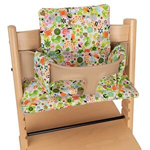 Babyline Stokke Stoelkussenhoes voor Stokke, Stokke Tripp Trapp, Trip Trap Stokke, Stokke meegroeiende kinderstoel en Stokke Kinderstoel (Love Green) Babyline Stokke Stoelkussenhoes voor Stokke, Stokke Tripp Trapp, Trip Trap Stokke, Stokke meegroeiende kinderstoel en Stokke Kinderstoel (Love Green)