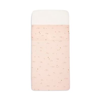 Jollein Drap pour lit enfant, Pretty Picnic, 120 x 150 cm, 100% coton, drap sans élastique, certifié OEKO-TEX Jollein Drap pour lit enfant, Pretty Picnic, 120 x 150 cm, 100% coton, drap sans élastique, certifié OEKO-TEX