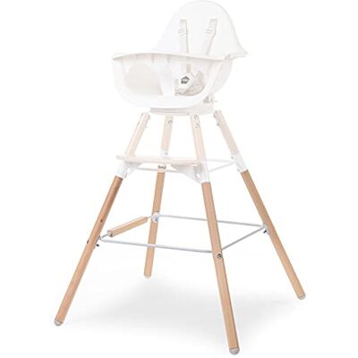 Childhome Childwood CHEVOFTNA Evolu 2 extra lange houten poten met voetensteun Childhome Childwood CHEVOFTNA Evolu 2 extra lange houten poten met voetensteun