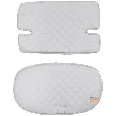 roba Style Kinderstoelkussen, 2-delig, zitverkleiner, waterdicht, zilvergrijs roba Style Kinderstoelkussen, 2-delig, zitverkleiner, waterdicht, zilvergrijs