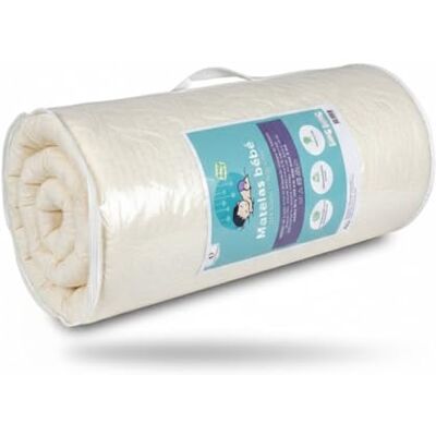 Easy dort Reismatras voor baby's, 60 x 120 cm, praktische matras, zonder plooien en scheidingen, 120 x 60 x 5 cm Easy dort Reismatras voor baby's, 60 x 120 cm, praktische matras, zonder plooien en scheidingen, 120 x 60 x 5 cm