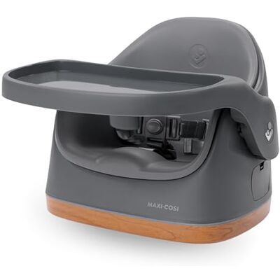 Maxi-Cosi Jay 2-in-1, kinderstoelverhoger, 6 maanden 3 jaar, 9-15 kg, draagbare babystoelverhoger, verstelbare plank, gemakkelijk te reinigen, compact design, ruim, elegantie grafiet Maxi-Cosi Jay 2-in-1, kinderstoelverhoger, 6 maanden 3 jaar, 9-15 kg, draagbare babystoelverhoger, verstelbare plank, gemakkelijk te reinigen, compact design, ruim, elegantie grafiet