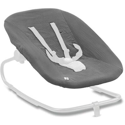 hauck Highchair Bouncer babyhangmathoes, niet compatibel met andere modellen, katoenen hangmathoezen met elastische band en sleuven voor 5-punts gordel, machinewasbaar hauck Highchair Bouncer babyhangmathoes, niet compatibel met andere modellen, katoenen hangmathoezen met elastische band en sleuven voor 5-punts gordel, machinewasbaar
