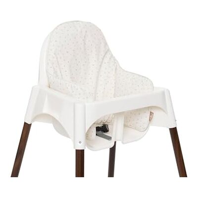 Jollein Zitkussen met hoge rugleuning Leafy Dreams voor antilop hoge stoel met rug en zijsteun licht afwisbaar hoge stoel kleiner TPE-coating Jollein Zitkussen met hoge rugleuning Leafy Dreams voor antilop hoge stoel met rug en zijsteun licht afwisbaar hoge stoel kleiner TPE-coating