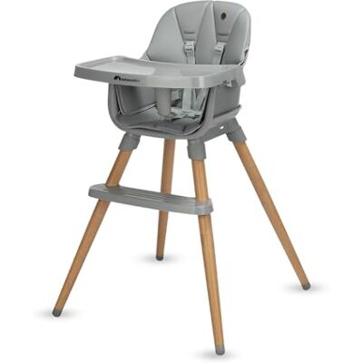 Bebeconfort Avista 2, 4-in-1 kinderstoel, schaalbare kinderstoel, stoelverhoger, eetstoel, kinderstoel, 6 maanden 14 jaar (9-60 kg), gevoerde kussens, verstelbare plank, Tinted Grey Bebeconfort Avista 2, 4-in-1 kinderstoel, schaalbare kinderstoel, stoelverhoger, eetstoel, kinderstoel, 6 maanden 14 jaar (9-60 kg), gevoerde kussens, verstelbare plank, Tinted Grey