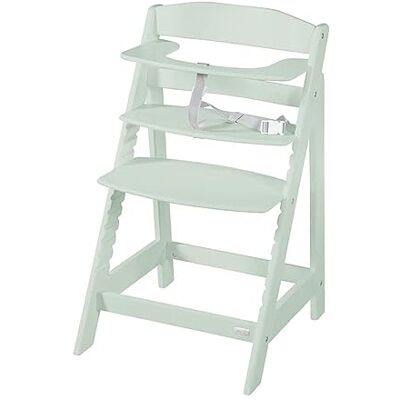 roba Kinderstoel van minthout, 2-in-1, Sit Up Flex – in hoogte verstelbaar – van 6 maanden tot 70 kg – anti-kantelbare babystoel met glad oppervlak roba Kinderstoel van minthout, 2-in-1, Sit Up Flex – in hoogte verstelbaar – van 6 maanden tot 70 kg – anti-kantelbare babystoel met glad oppervlak