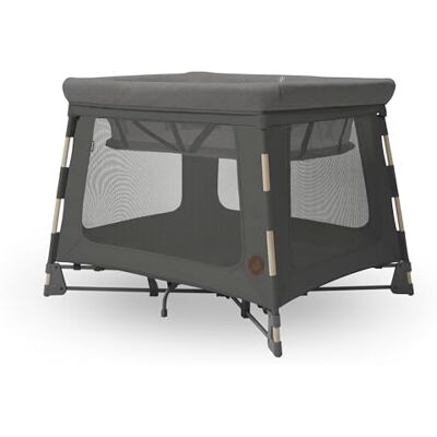 Maxi-Cosi Swift 3-in-1 babyparaplubed, 0-3 jaar en een half jaar, tot 15 kg, lichtgewicht reisbed, 2-in-1 matras, ultralicht, opvouwbaar in 1 seconde, reistas, eco-verzorging, Beyond grafiet Maxi-Cosi Swift 3-in-1 babyparaplubed, 0-3 jaar en een half jaar, tot 15 kg, lichtgewicht reisbed, 2-in-1 matras, ultralicht, opvouwbaar in 1 seconde, reistas, eco-verzorging, Beyond grafiet