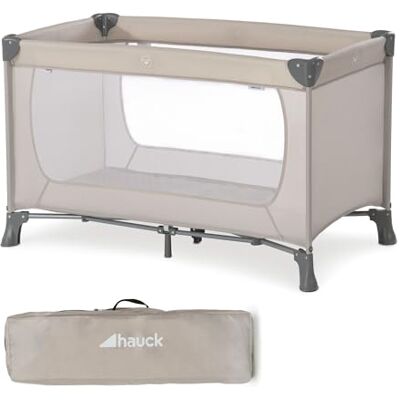 hauck Dream'n Play campingbed, 120 x 60 cm, van geboorte tot 15 kg, 3-delig met draagtas, kantelvast, water (blauw) hauck Dream'n Play campingbed, 120 x 60 cm, van geboorte tot 15 kg, 3-delig met draagtas, kantelvast, water (blauw)