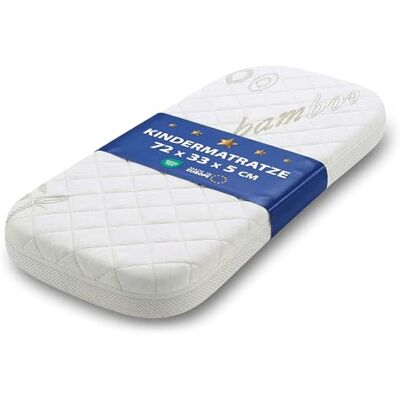 Totsy Baby Cododo matras 72 x 33 cm voor reiswieg, wieg, babywieg, geboorte, kinderwagen, ovaal, park, pasgeborenen, zuigelingen, comfortabel, ademend en wasbaar, 72 x 33 cm, Oeko-Tex Totsy Baby Cododo matras 72 x 33 cm voor reiswieg, wieg, babywieg, geboorte, kinderwagen, ovaal, park, pasgeborenen, zuigelingen, comfortabel, ademend en wasbaar, 72 x 33 cm, Oeko-Tex
