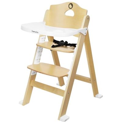 Lionelo Floris Babystoel van hout, 3-in-1, uitbreidbaar, 6 maanden, 40 kg Lionelo Floris Babystoel van hout, 3-in-1, uitbreidbaar, 6 maanden, 40 kg