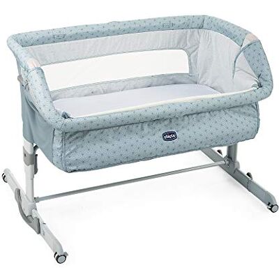 Chicco Next2Me Dream Kinderbed met matras, schommelfunctie voor het wegen van de baby, inklapbaar, in hoogte verstelbaar, ramen van net, wielen en reistas 0-6 maanden, 9 kg Chicco Next2Me Dream Kinderbed met matras, schommelfunctie voor het wegen van de baby, inklapbaar, in hoogte verstelbaar, ramen van net, wielen en reistas 0-6 maanden, 9 kg