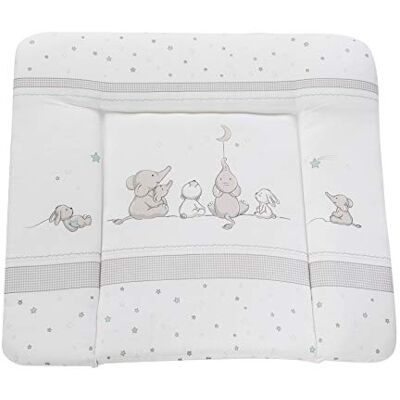 roba Aankleedkussen"Sterrentover", zachte aankleedmat 85 x 75 cm, PU-gecoate commode kussen, afwasbaar roba Aankleedkussen"Sterrentover", zachte aankleedmat 85 x 75 cm, PU-gecoate commode kussen, afwasbaar