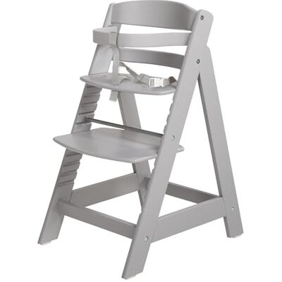 roba Sit Up III taupe houten kinderstoel, in hoogte verstelbaar, van 6 maanden tot 70 kg, robuuste babystoel met veiligheidsstang roba Sit Up III taupe houten kinderstoel, in hoogte verstelbaar, van 6 maanden tot 70 kg, robuuste babystoel met veiligheidsstang