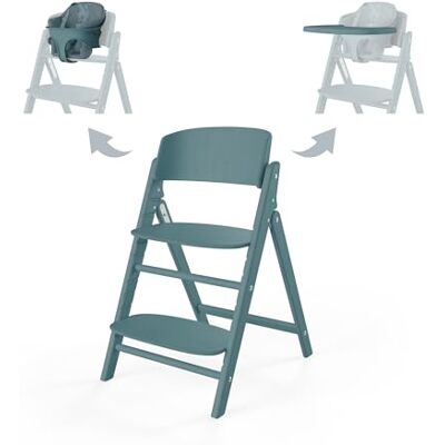 Cybex Gold CLICK & FOLD Kinderstoel set 3-in-1, 6 maanden 99 jaar, kan vanaf de geboorte worden gebruikt dankzij een apart gouden ligstoelnest, met set en babydienblad, beukenhout/kunststof Cybex Gold CLICK & FOLD Kinderstoel set 3-in-1, 6 maanden 99 jaar, kan vanaf de geboorte worden gebruikt dankzij een apart gouden ligstoelnest, met set en babydienblad, beukenhout/kunststof