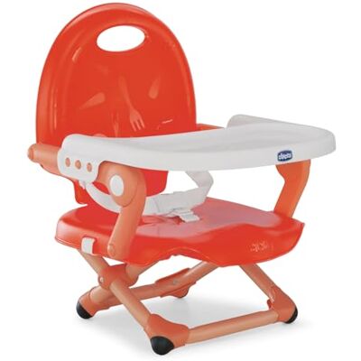 Chicco Pocket Snack Zitverhoging voor kinderen van 6 maanden tot 3 jaar (15 kg), draagbare kinderstoel, verstelbaar, met compacte sluiting en afneembare plaat, Poppy Red Chicco Pocket Snack Zitverhoging voor kinderen van 6 maanden tot 3 jaar (15 kg), draagbare kinderstoel, verstelbaar, met compacte sluiting en afneembare plaat, Poppy Red