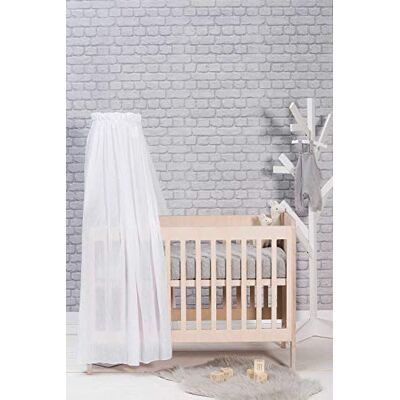 Jollein Vintage sluier, 155 cm, wit Jollein Vintage sluier, 155 cm, wit