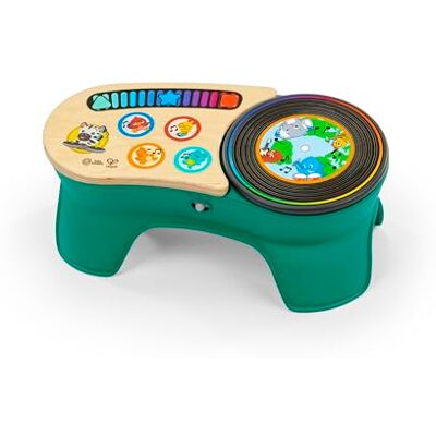 Baby Einstein , Hape DJ Discovery draaitafel voor baby's, meer dan 50 geluiden en melodieën, reageert op de eenvoudigste aanraking, vanaf 6 maanden Baby Einstein , Hape DJ Discovery draaitafel voor baby's, meer dan 50 geluiden en melodieën, reageert op de eenvoudigste aanraking, vanaf 6 maanden