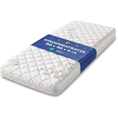 Totsy Baby Cododo matras 90 x 40 cm voor reiswieg, wieg, babywieg, geboorte, kinderwagen, rechthoekig, box voor pasgeborenen, zuigelingen, comfortabel, ademend en wasbaar, 90 x 40 cm, Oeko-Tex Totsy Baby Cododo matras 90 x 40 cm voor reiswieg, wieg, babywieg, geboorte, kinderwagen, rechthoekig, box voor pasgeborenen, zuigelingen, comfortabel, ademend en wasbaar, 90 x 40 cm, Oeko-Tex