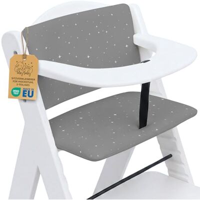 Totsy Baby Kinderstoelbekleding voor baby's, 2-delig, comfortabel babyzitkussen voor Hauck en Stokke kussens en hoezen voor kinderstoelen met Öko-Tex Galaxy certificaatcoating Totsy Baby Kinderstoelbekleding voor baby's, 2-delig, comfortabel babyzitkussen voor Hauck en Stokke kussens en hoezen voor kinderstoelen met Öko-Tex Galaxy certificaatcoating