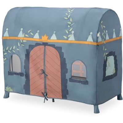 hauck Kindertent, babybox, speeltent voor babyreiswieg met deuren en ramen, stoffen huis voor park, wieg, paleis hauck Kindertent, babybox, speeltent voor babyreiswieg met deuren en ramen, stoffen huis voor park, wieg, paleis
