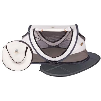 Deryan Reisbed voor kleine kinderen met matras – vanaf de geboorte tot 2,5 jaar – babytent pop-up in 2 minuten gemonteerd – incl. muggennet en reistas – 136 x 84 x 62 cm (crème) Deryan Reisbed voor kleine kinderen met matras – vanaf de geboorte tot 2,5 jaar – babytent pop-up in 2 minuten gemonteerd – incl. muggennet en reistas – 136 x 84 x 62 cm (crème)