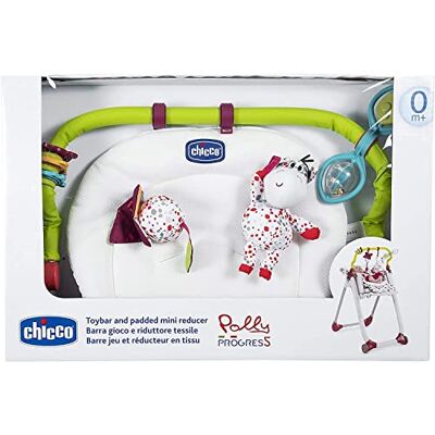 Chicco Kit 0+; Set bestaande uit een spelbalk en textielverloopstuk, geschikt voor Polly Progres5 en Polly2Start kinderstoelen Chicco Kit 0+; Set bestaande uit een spelbalk en textielverloopstuk, geschikt voor Polly Progres5 en Polly2Start kinderstoelen