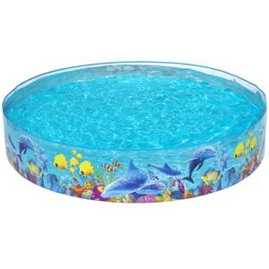 Bestway 55031 Fill'n'Fun Odissey rond bovengronds zwembad 244 x 46 cm Bestway 55031 Fill'n'Fun Odissey rond bovengronds zwembad 244 x 46 cm