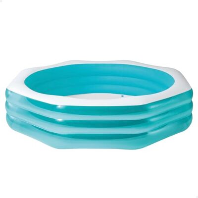 Intex Swim Center Achthoekig familiezwembad, opgeblazen grootte: 2,54 m x 2,54 m x 56 cm (58492NP) Intex Swim Center Achthoekig familiezwembad, opgeblazen grootte: 2,54 m x 2,54 m x 56 cm (58492NP)