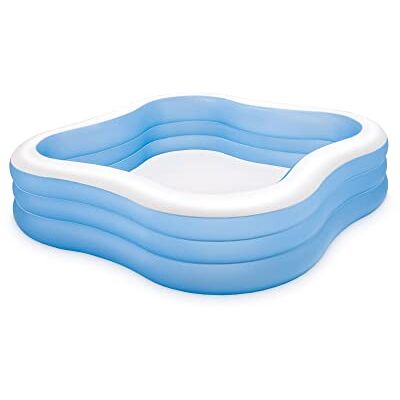 Intex 57495NP Beach Wave Familiezwembad, 229 cm x 229 cm x 56 cm Intex 57495NP Beach Wave Familiezwembad, 229 cm x 229 cm x 56 cm