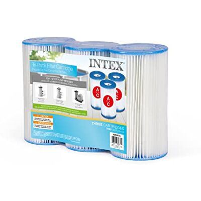 Intex 3 filterpatronen type A voor zwembaden Intex 3 filterpatronen type A voor zwembaden