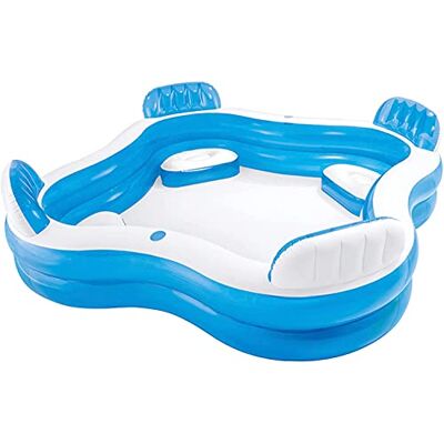 Intex 56475 x 01558 Opblaasbaar familiezwembad 229 x 229 x 66 cm Intex 56475 x 01558 Opblaasbaar familiezwembad 229 x 229 x 66 cm
