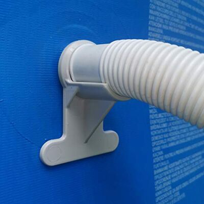 3D Cabin 2 x zwembadslanghouders grijs voor slangen van 30 mm tot 37 mm, geschikt voor Intex zwembad 3D Cabin 2 x zwembadslanghouders grijs voor slangen van 30 mm tot 37 mm, geschikt voor Intex zwembad