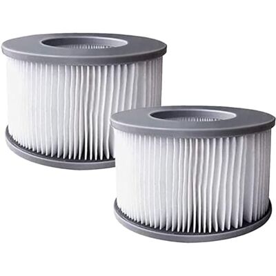 Benfosh 2 stuks whirlpoolfilterpatronen voor MSpa opblaasbare zwembaden, voor alle huidige whirlpools, opblaasbare patronen voor thermale zwembaden FD2089 Benfosh 2 stuks whirlpoolfilterpatronen voor MSpa opblaasbare zwembaden, voor alle huidige whirlpools, opblaasbare patronen voor thermale zwembaden FD2089