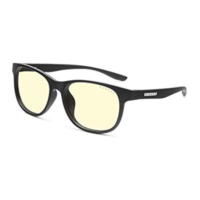Gunnar Gaming- en computerbril Rush (vanaf 12 jaar), montuurkleur: onyx, lenskleur: natuurlijke barnsteen (blokkeert 65% blauw licht en 100% uv-licht) glazen Eén maat Gunnar Gaming- en computerbril Rush (vanaf 12 jaar), montuurkleur: onyx, lenskleur: natuurlijke barnsteen (blokkeert 65% blauw licht en 100% uv-licht) glazen Eén maat