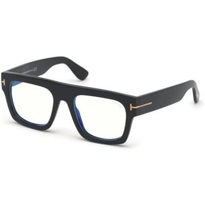 Tom Ford Uniseks zonnebril Ft5634-b, zwart, 53 53/20/145 Tom Ford Uniseks zonnebril Ft5634-b, zwart, 53 53/20/145